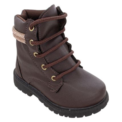 Bota Infantil Spixii 2402.08 - Café - Atacado