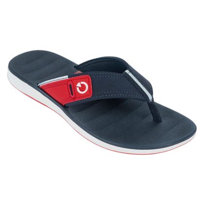 Chinelo Masculino Cartago Malaga 10954 - Branco/azul/vermelho - Atacado