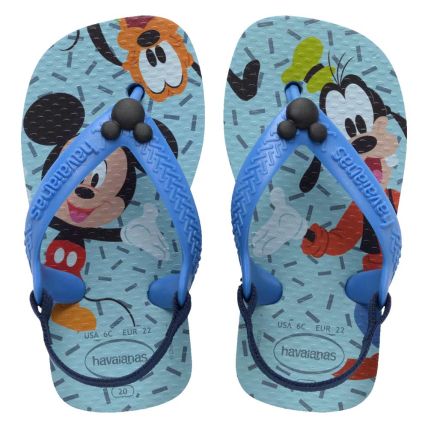 Chinelo Baby Havaianas New Disney Classic - Azul/azul Brilhante (2747) - Atacado