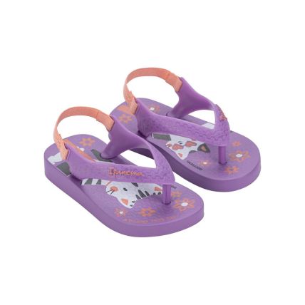 Chinelo Baby Ipanema 25431 - Lilás/lilás/rosa (Ax727) - Atacado