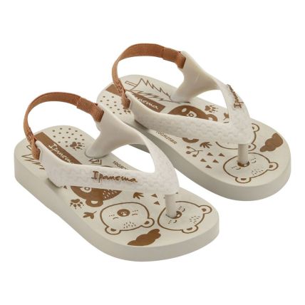 Chinelo Baby Ipanema Classic 27011 - Bege/bege/castor (Bu089) - Atacado