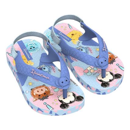 Chinelo Baby Ipanema Disney Joy 27323 - Azul/azul Médio (Bp738) - Atacado