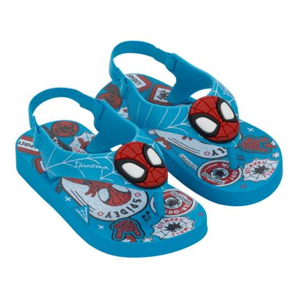 Chinelo Baby Ipanema Spidey 27513 - Azul/azul/vermelho (Bw997) - Atacado