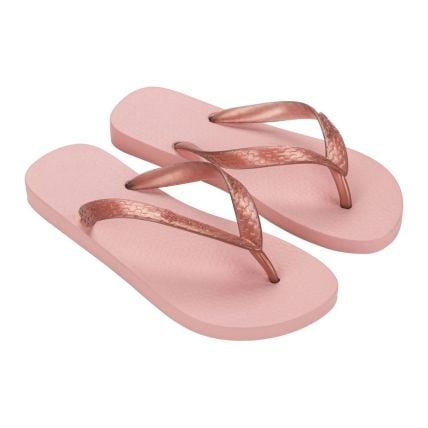 Chinelo Feminina Ipanema Clássica 06466 - Rosa/cobre Metalizado (Bd960) - Atacado