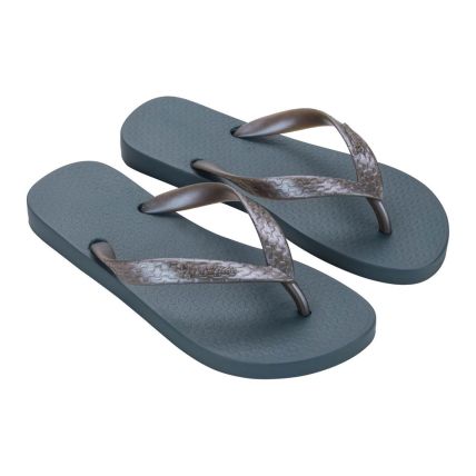 Chinelo Feminino Ipanema Clássica 06466 - Azul/prata Perola (Bd961) - Atacado