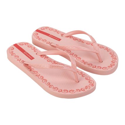 Chinelo Feminino Ipanema Day 27321 - Rosa/vermelho (Bj721) - Atacado