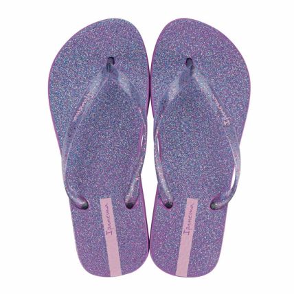 Chinelo Feminino Ipanema Glitter 26481 - Lilas/lilas Glitter (As829) - Atacado