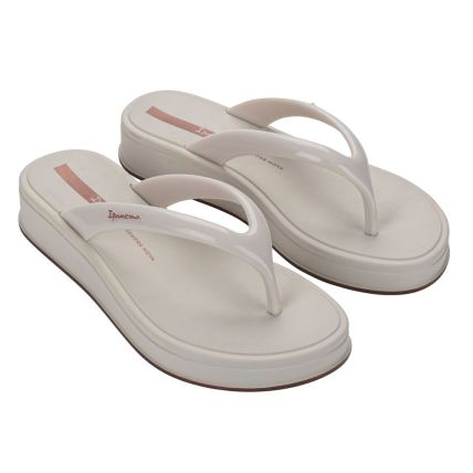 Chinelo Feminino Ipanema Glow Up 27417 - (02064) - Off White/cobre - Atacado