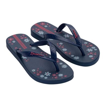 Chinelo Feminino Ipanema Happy 25279 - Azul/azul Escuro/rosa (Bn410) - Atacado