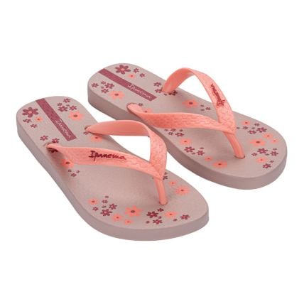 Chinelo Feminino Ipanema Happy 25279 - Rosa/laranja/vermelho (Bn409) - Atacado