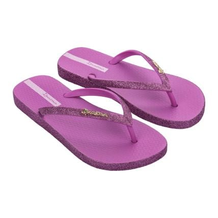 Chinelo Feminino Ipanema Maxi Glow 27000 - Rosa/rosa Glitter (Aq258) - Atacado