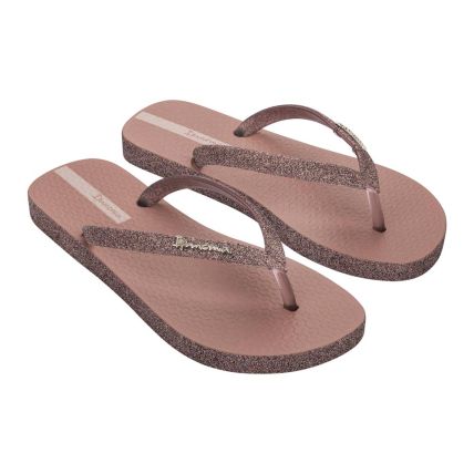 Chinelo Feminino Ipanema Maxi Glow 27000 - Rosa/rosa Glitter (Aq258) - Atacado