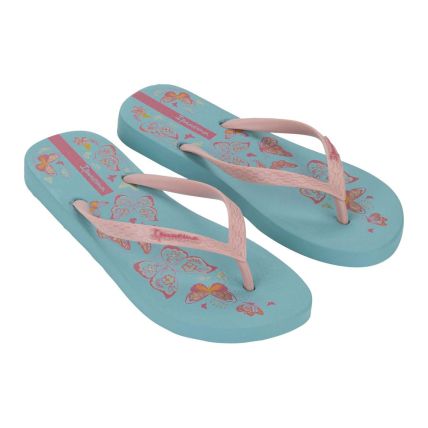 Chinelo Feminino Ipanema Oasis 26571 - Azul Claro/rosa (Bs595) - Atacado