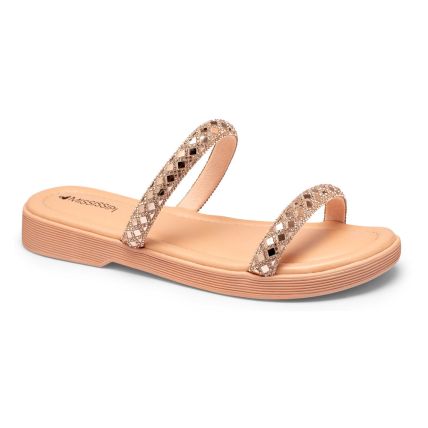 Chinelo Feminino Mississipi Mi371-0001 - (9 Pares)  - Rose - Atacado