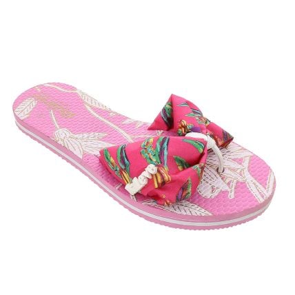 Chinelo Feminino Usa Leve 301 - Floral/rosa - Atacado