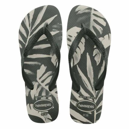 Chinelo Havaianas Aloha - 4111355 - Verde Olive/verde Olive (5983) - Atacado