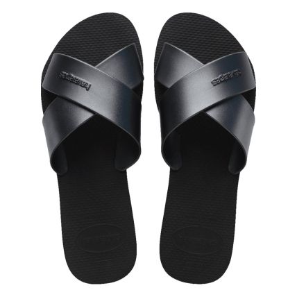 Chinelo Havaianas Aqua Metallic - Preto (0090) - Atacado