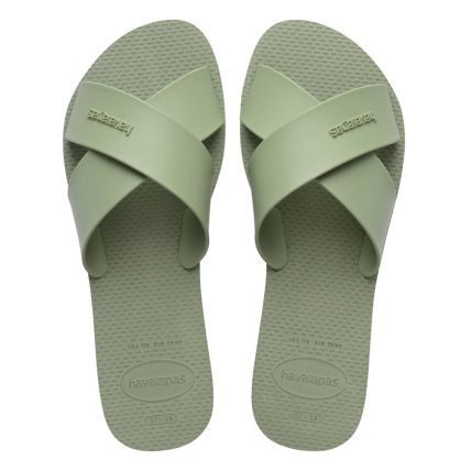 Chinelo Havaianas Aqua 33 Ao 40 - Smoke Green (1156) - Atacado
