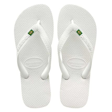 Chinelo Havaianas Brasil - Branco - Atacado