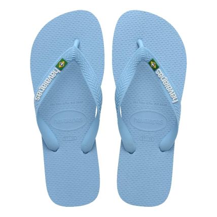 Chinelo Havaianas Brasil Logo - Azul Lavanda/branco (7437) - Atacado