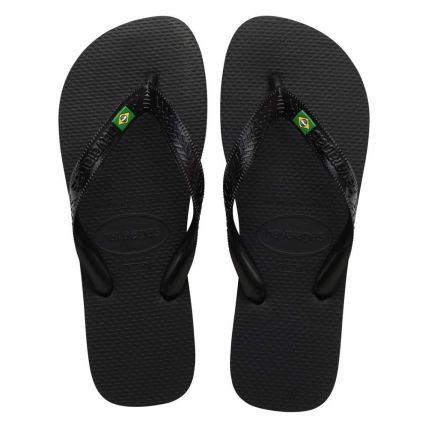 Chinelo Havaianas Brasil 33 Ao 40 - Preto (0090) - Atacado