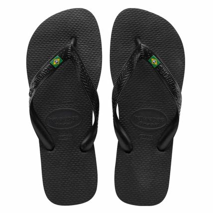 Chinelo Havaianas Brasil - 4000032 - Preto - Atacado