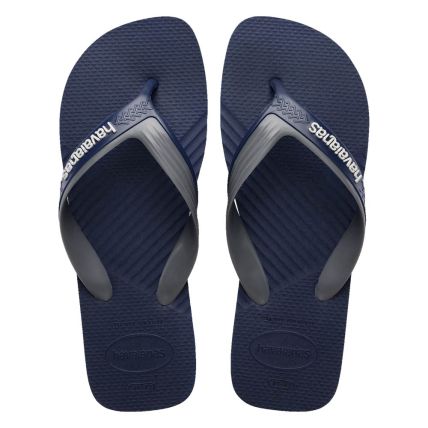 Chinelo Havaianas Dual - 39/40 - Marinho/cinza Aço (9483) - Atacado
