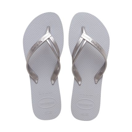 Chinelo Havaianas Elegance - 33 Ao 40 Cinza Gelo (3498) - Atacado
