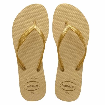 Chinelo Havaianas Fantasia Gloss - Dourado (0570) - Atacado
