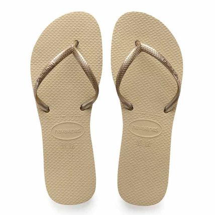 Chinelo Havaianas Flat - 4132921 - 39/40 - Areia (0154) - Atacado