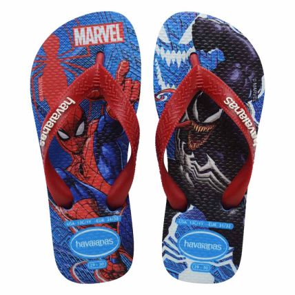 Chinelo Havaianas Kids Top Marvel II 25 Ao 32 - Azul Brilhante (3504) - Atacado