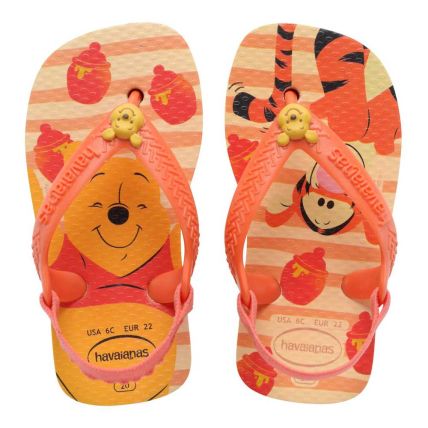 Chinelo Havaianas Baby New Disney Classic - Buttercream (9256) - Atacado