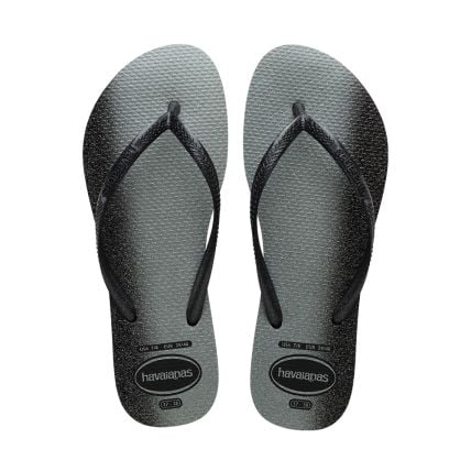 Chinelo Havaianas Slim Gloss - 33 Ao 40 Preto/preto (1069) - Atacado