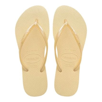 Chinelo Havaianas Slim - 33 Ao 40 - Buttercream (9256) - Atacado