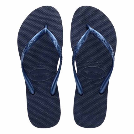 Chinelo Havaianas Slim - 4000030 - 41/42 - Marinho (0555) - Atacado