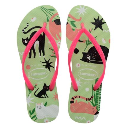 Chinelo Havaianas Slim Pets - Citronela (1822) - Atacado