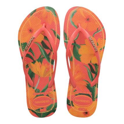 Chinelo Havaianas Slim Tropical - Coral Trop (9260) - Atacado