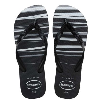 Chinelo Havaianas Top Basic - Preto/preto/preto/branco (6001) - Atacado