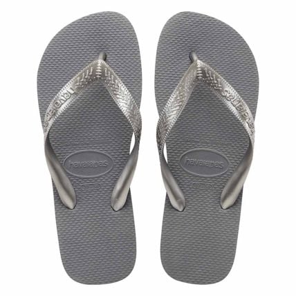 Chinelo Havaianas Top - 4000029 - 33/34 - Cinza Aço - Atacado