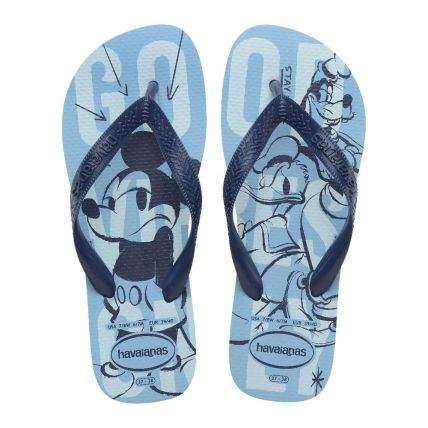 Chinelo Havaianas Top Disney - 33 Ao 40 - Azul/lavanda (1056) - Atacado
