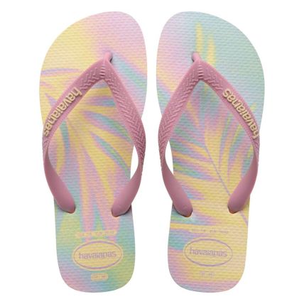 Chinelo Havaianas Top Fashion - 23 Ao 32 - Amarelo Caja (5559) - Atacado