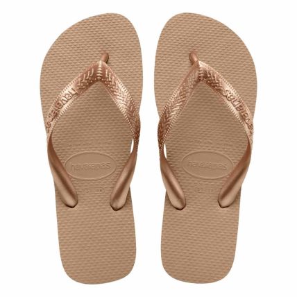 Chinelo Havaianas Top - 4000029 - Rose Gold - Atacado