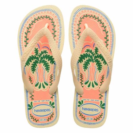 Chinelo Havaianas Top Summer Vibes - Buttercream (9256) - Atacado