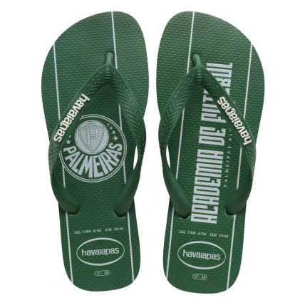 Chinelo Havaianas Top Times Palmeiras - Verde/verde (7802) - Atacado
