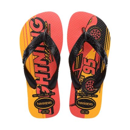 Chinelo Infantil Havaianas Kids Cars - Amarelo Pop (1740) - Atacado