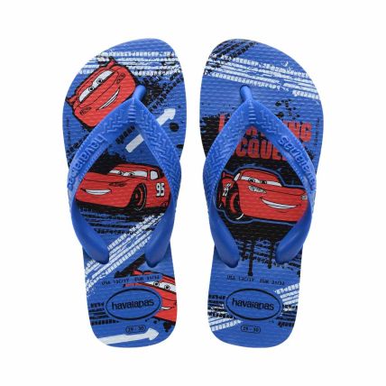 Chinelo Infantil Havaianas Kids Cars - Azul Estrela/azul Estrela (9438) - Atacado