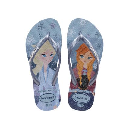 Chinelo Infantil Havaianas Kids Slim Princess - 4123328 - Brisa Lilas (5020) - Atacado