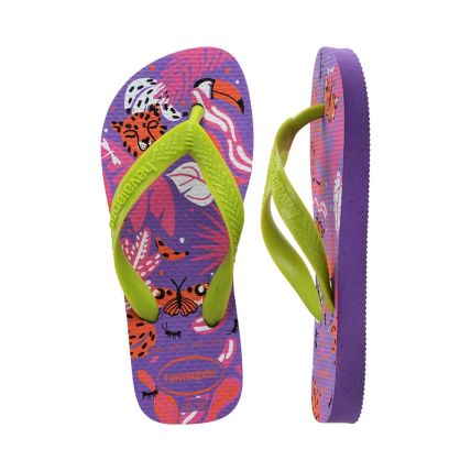 Chinelo Infantil Havaianas Kids Top Fashion  - Lilás (7066) - Atacado