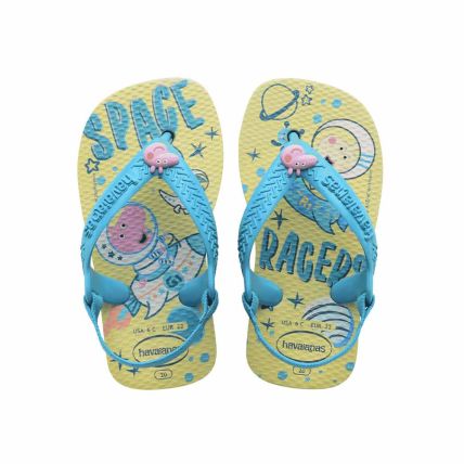 Chinelo Infantil Havaianas New Baby Peppa Pig - 4145980 - Bege Palha - Atacado