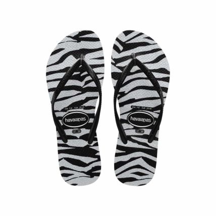 Chinelo Infantil Havaianas Slim Animals Gt - 4147852 - Preto (0090) - Atacado